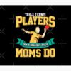 Funny Table Tennis Player'S Mom Tapestry Official Table Tennis Merch