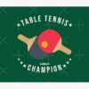 Table Tennis (Wannabe) Champion Funny Tapestry Official Table Tennis Merch