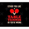 Funny Table Tennis Tapestry Official Table Tennis Merch