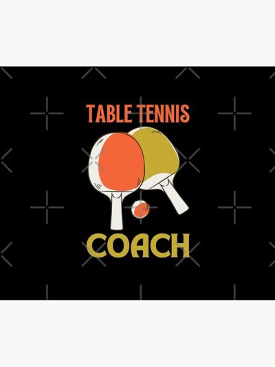 Table Tennis Coach Tapestry Official Table Tennis Merch