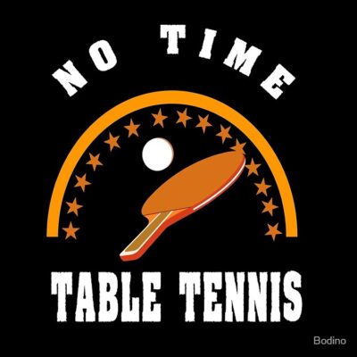 Table Tennis, No Time Tote Bag Official Table Tennis Merch