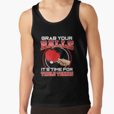 Grab Balls Table Tennis Champion Gift Sport Club Tank Top Official Table Tennis Merch