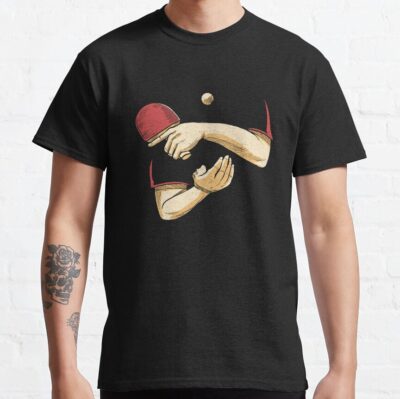 Table Tennis Player T-Shirt Official Table Tennis Merch