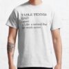 Table Tennis T-Shirt Official Table Tennis Merch