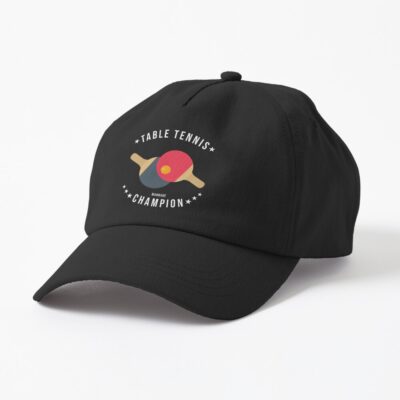 Table Tennis (Wannabe) Champion Funny Cap Official Table Tennis Merch