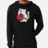 Table Tennis Outfit Ladies Cat Table Tennis Player Cats Hoodie Official Table Tennis Merch