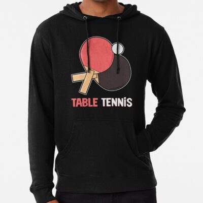 Table Tennis Table Tennis Blade Ball Sport Hoodie Official Table Tennis Merch