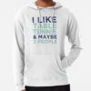 I Like Table Tennis And Maybe 3 People - Ping Pong Lovers Hoodie Official Table Tennis Merch