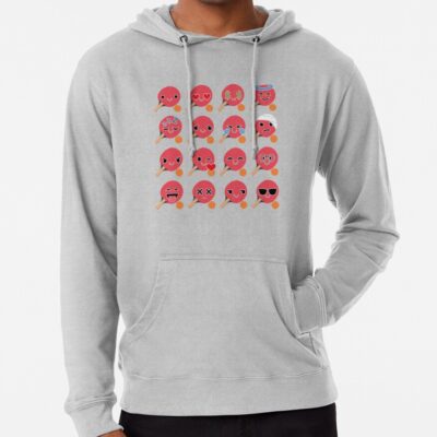 Table Tennis Emoji Hoodie Official Table Tennis Merch