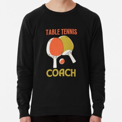 Table Tennis Coach Sweatshirt Official Table Tennis Merch