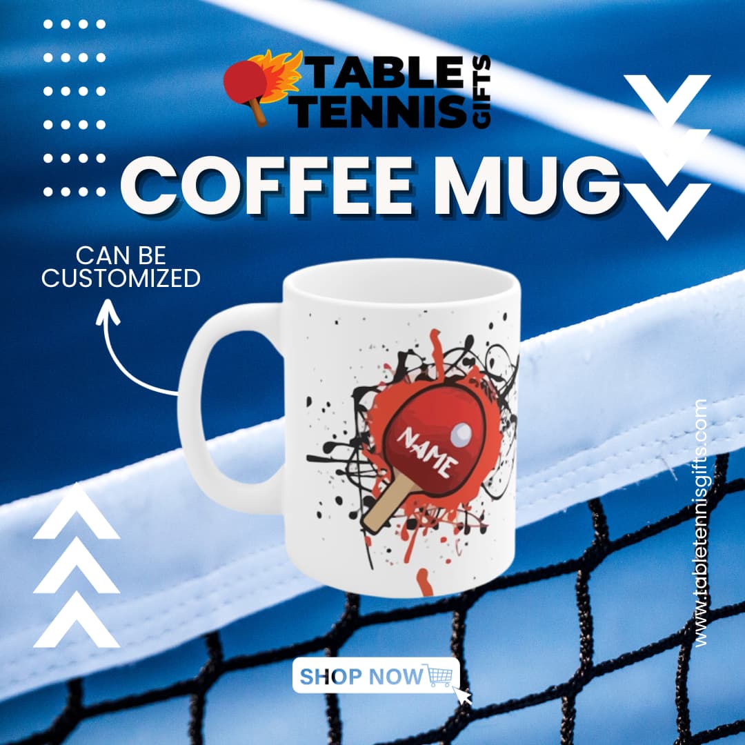 table tennis mug