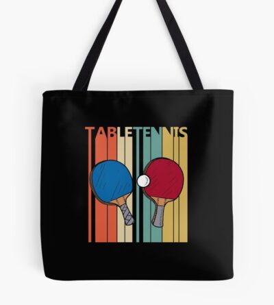 Vintage Table Tennis Tote Bag Official Table Tennis Merch