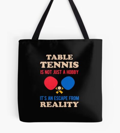 Funny Table Tennis Tote Bag Official Table Tennis Merch