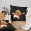 Table Tennis Dogs Throw Pillow Official Table Tennis Merch