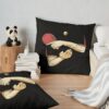 Table Tennis Player Throw Pillow Official Table Tennis Merch