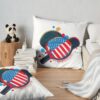 Usa Table Tennis Throw Pillow Official Table Tennis Merch