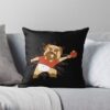 Table Tennis Dogs Throw Pillow Official Table Tennis Merch