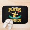 Funny Table Tennis Player'S Mom Bath Mat Official Table Tennis Merch