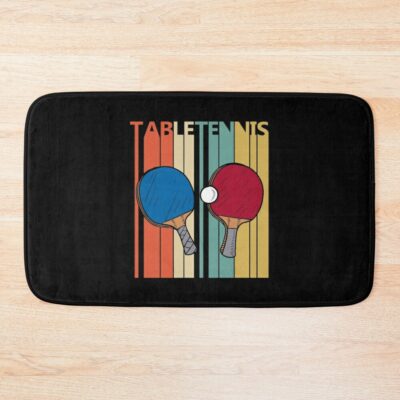 Vintage Table Tennis Bath Mat Official Table Tennis Merch