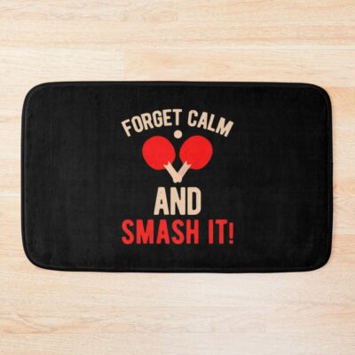 Funny Table Tennis Bath Mat Official Table Tennis Merch