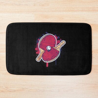 Table Tennis Racket Bath Mat Official Table Tennis Merch