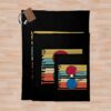 Vintage Table Tennis Throw Blanket Official Table Tennis Merch