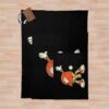 Table Tennis | Dancing Table Tennis Bat Throw Blanket Official Table Tennis Merch