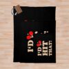 Funny Table Tennis Throw Blanket Official Table Tennis Merch