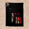 Funny Table Tennis Throw Blanket Official Table Tennis Merch