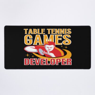 Table Tennis Games Developer Mouse Pad Official Table Tennis Merch