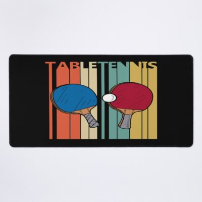 Vintage Table Tennis Gift Mouse Pad Official Table Tennis Merch