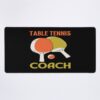 Table Tennis Coach Mouse Pad Official Table Tennis Merch