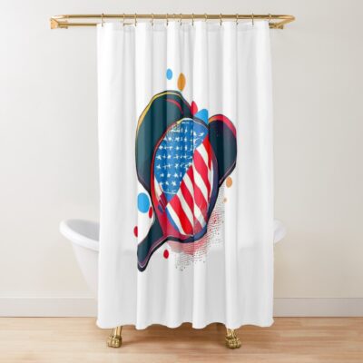 Usa Table Tennis Shower Curtain Official Table Tennis Merch