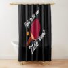 Table Tennis, Fight To The End. Shower Curtain Official Table Tennis Merch