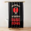 Funny Table Tennis Shower Curtain Official Table Tennis Merch