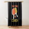 Table Tennis Coach Shower Curtain Official Table Tennis Merch