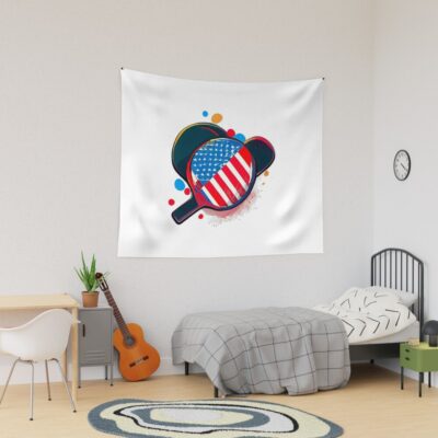 Usa Table Tennis Tapestry Official Table Tennis Merch