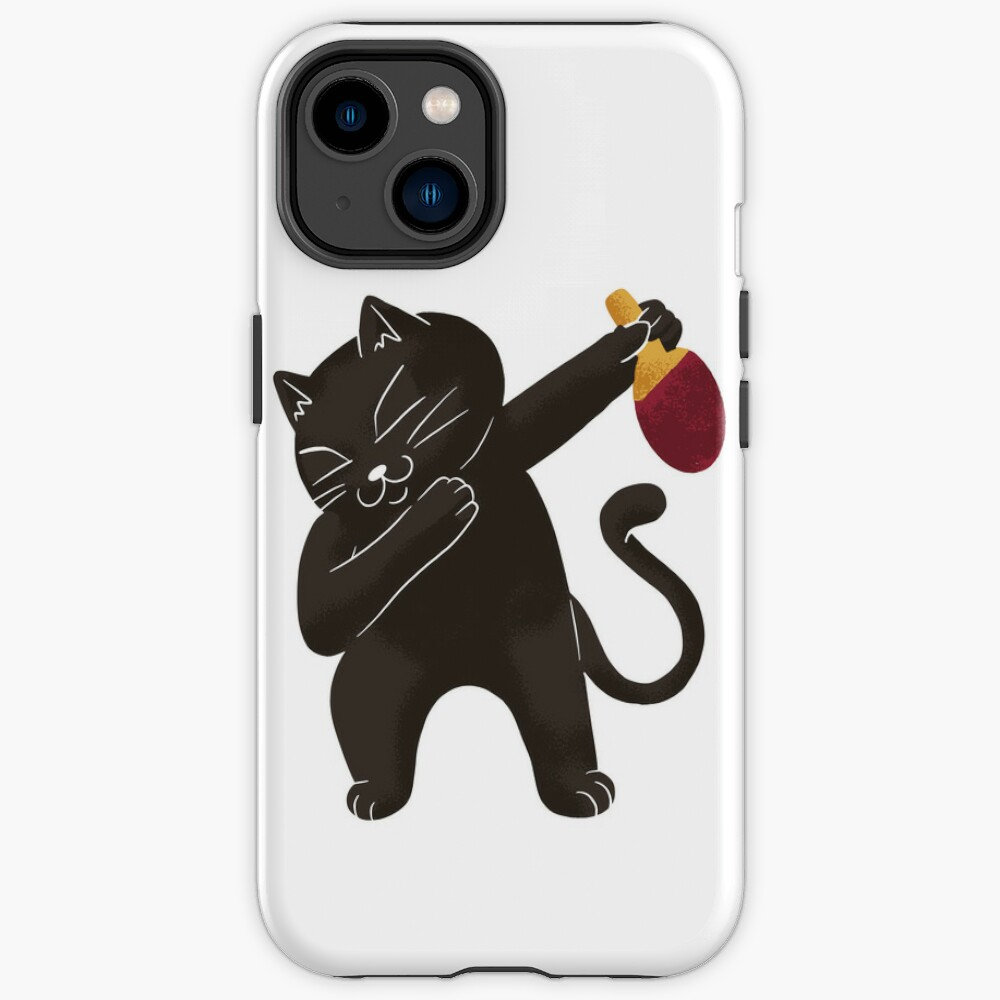 Dabbing Table Tennis Cat Phone Case